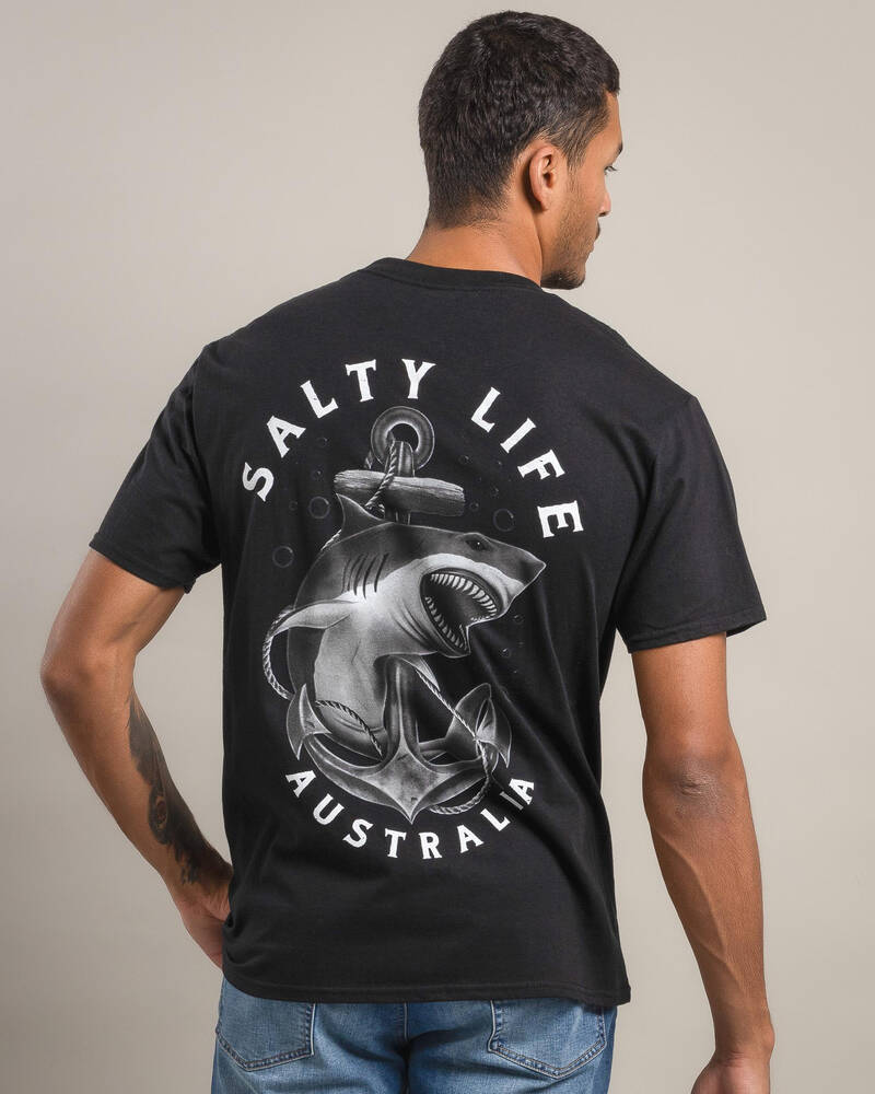 Salty Life Deep Blue T-Shirt for Mens