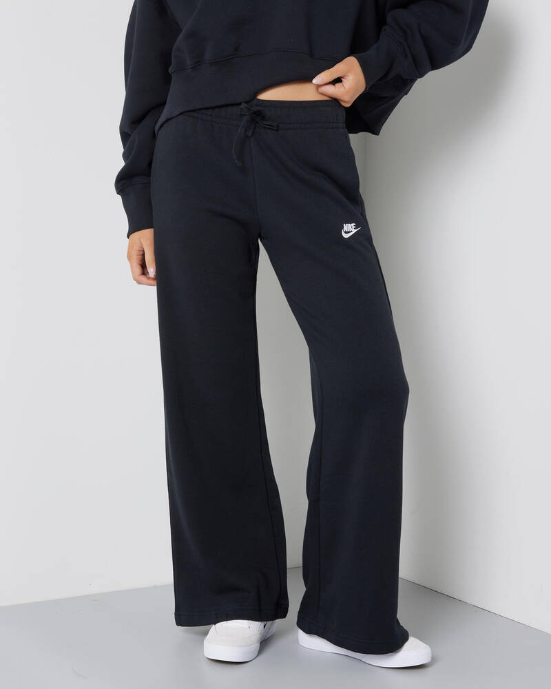 Nike Club Wide Leg Track Pants for Womens