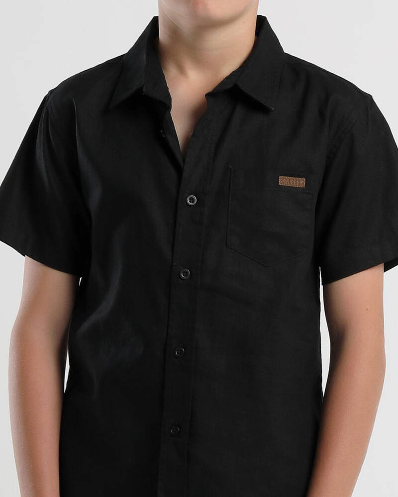 Skylark Boys' Hemp Short Sleeve Shirt for Mens