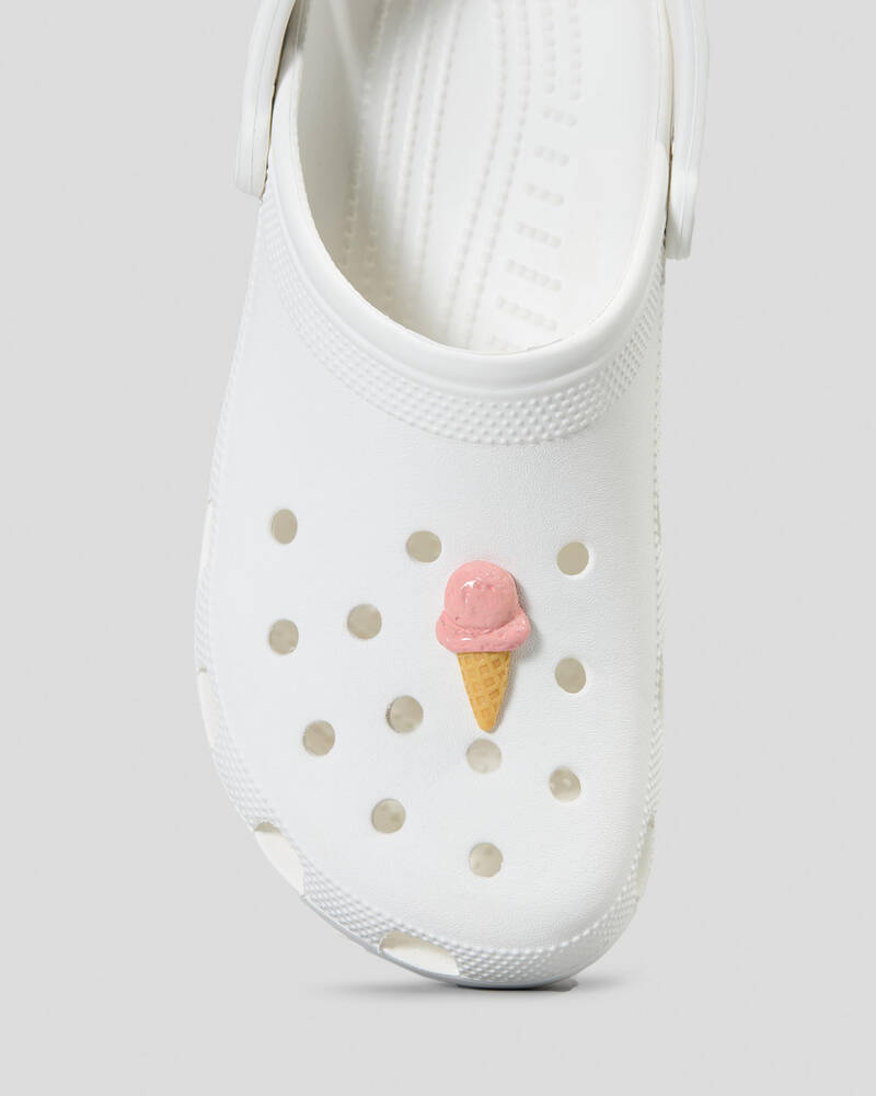 Crocs Acrylic Ice Cream Cone Jibbitz for Unisex