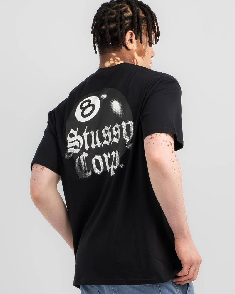 Stussy 8 Ball Corp T-Shirt for Mens