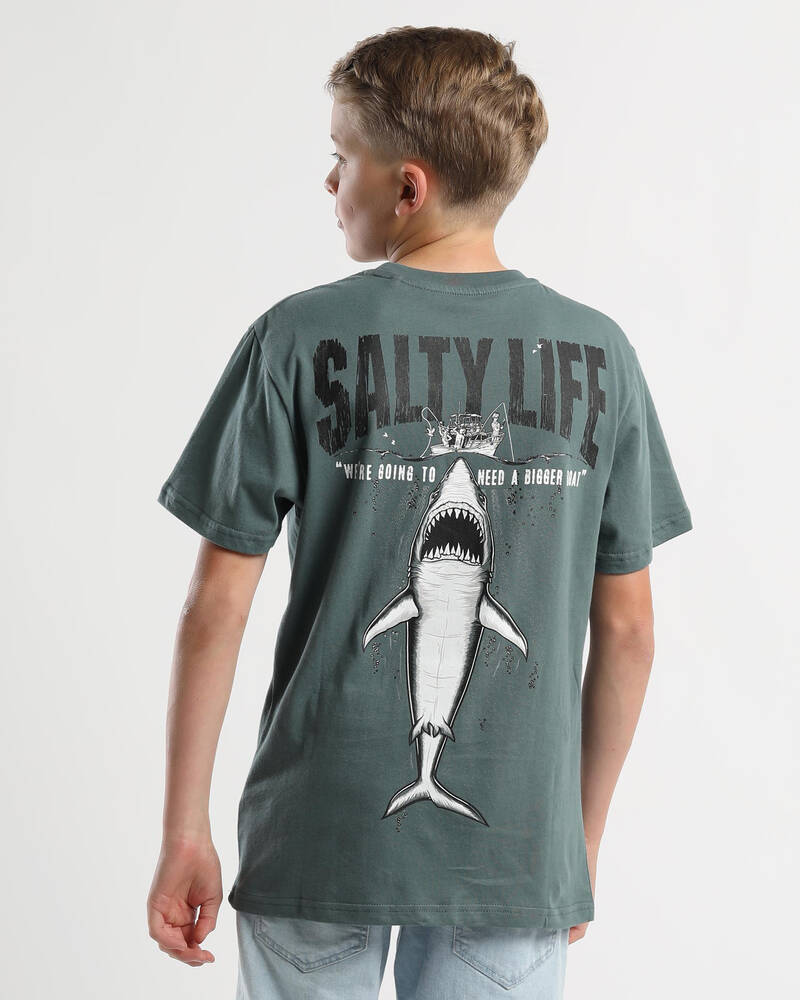 Salty Life Boys' Jeopardy T-Shirt for Mens