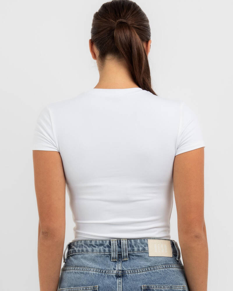 Ava And Ever Basic Super Soft Tee for Womens