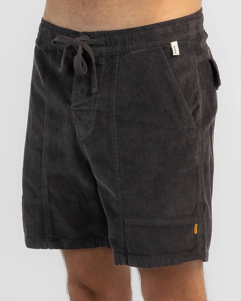 The Critical Slide Society All Day Cord Walk Shorts for Mens