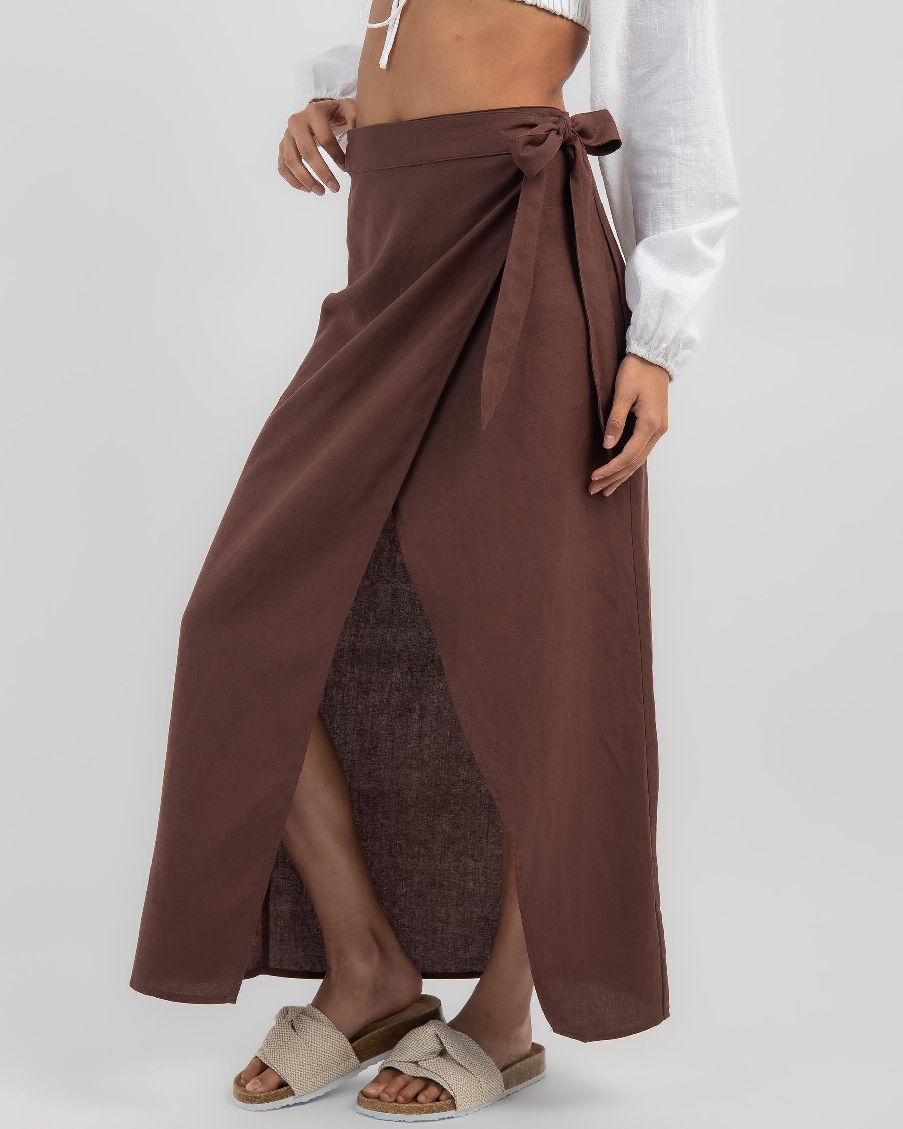 White wrap hotsell skirt city beach