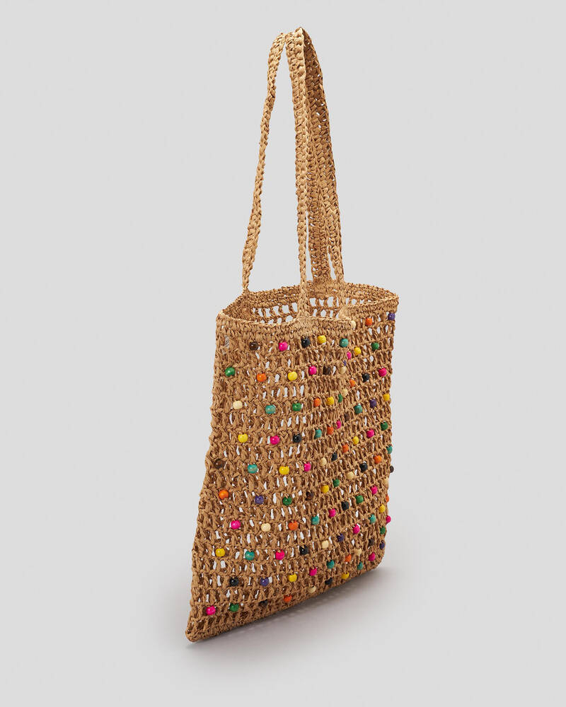 Mooloola Reef Straw Bag for Womens