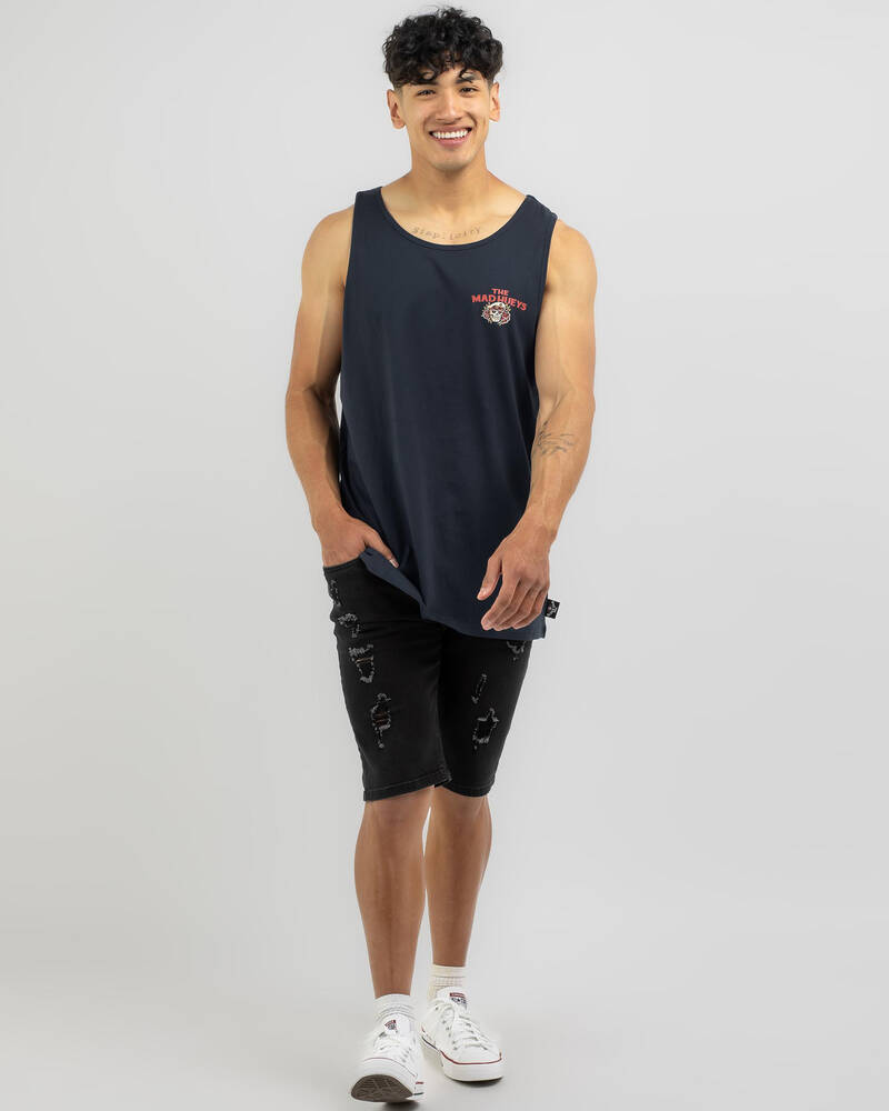 The Mad Hueys Fish Till You're Dead Singlet for Mens
