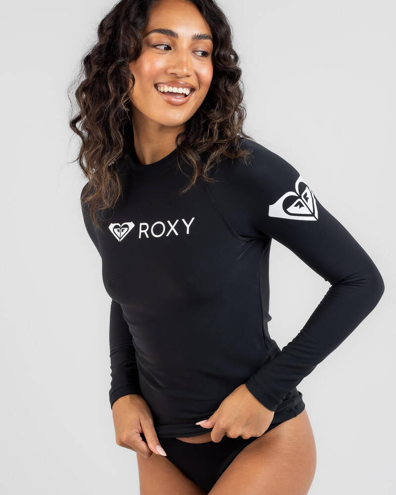 Roxy Heater Long Sleeve Rash Vest for Womens