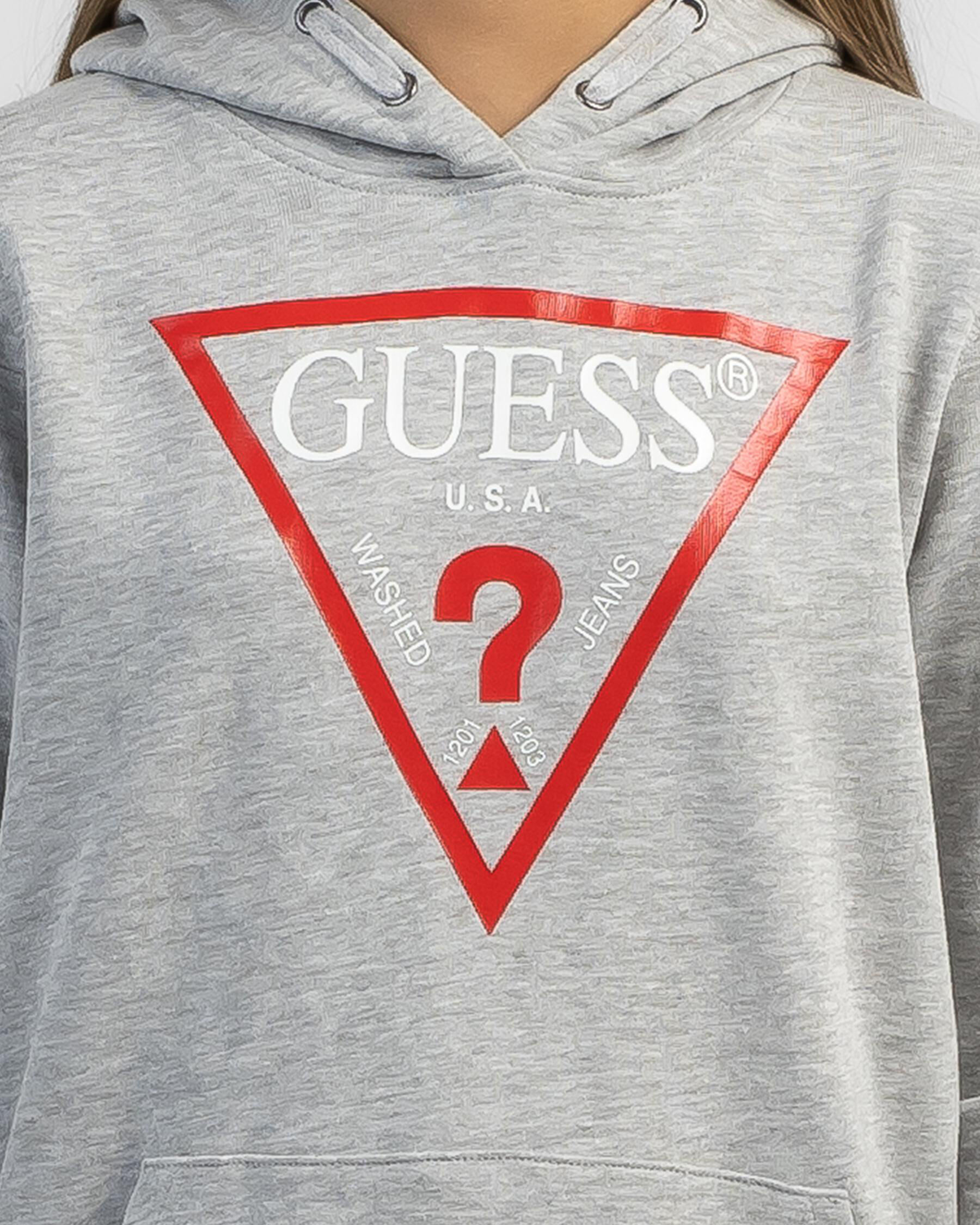 Grey sale guess hoodie