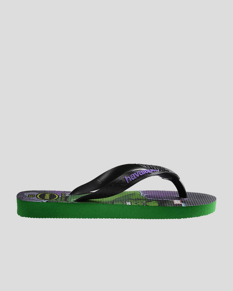 Havaianas Kids' Marvel Hulk Thongs for Mens