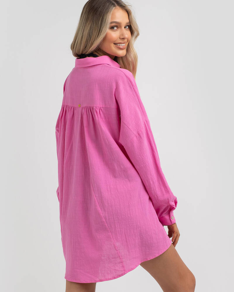 Shop Kaiami Arizona Beach Cover In Pink - Fast Shipping & Easy Returns ...