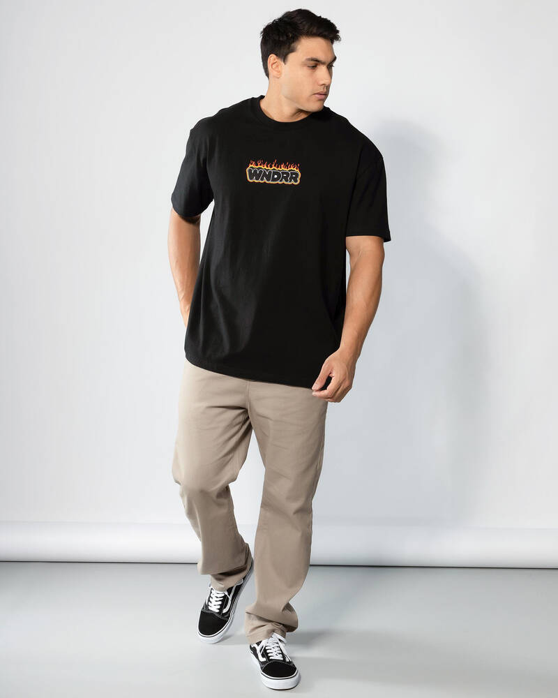 Wndrr Flint Box Fit T-Shirt for Mens