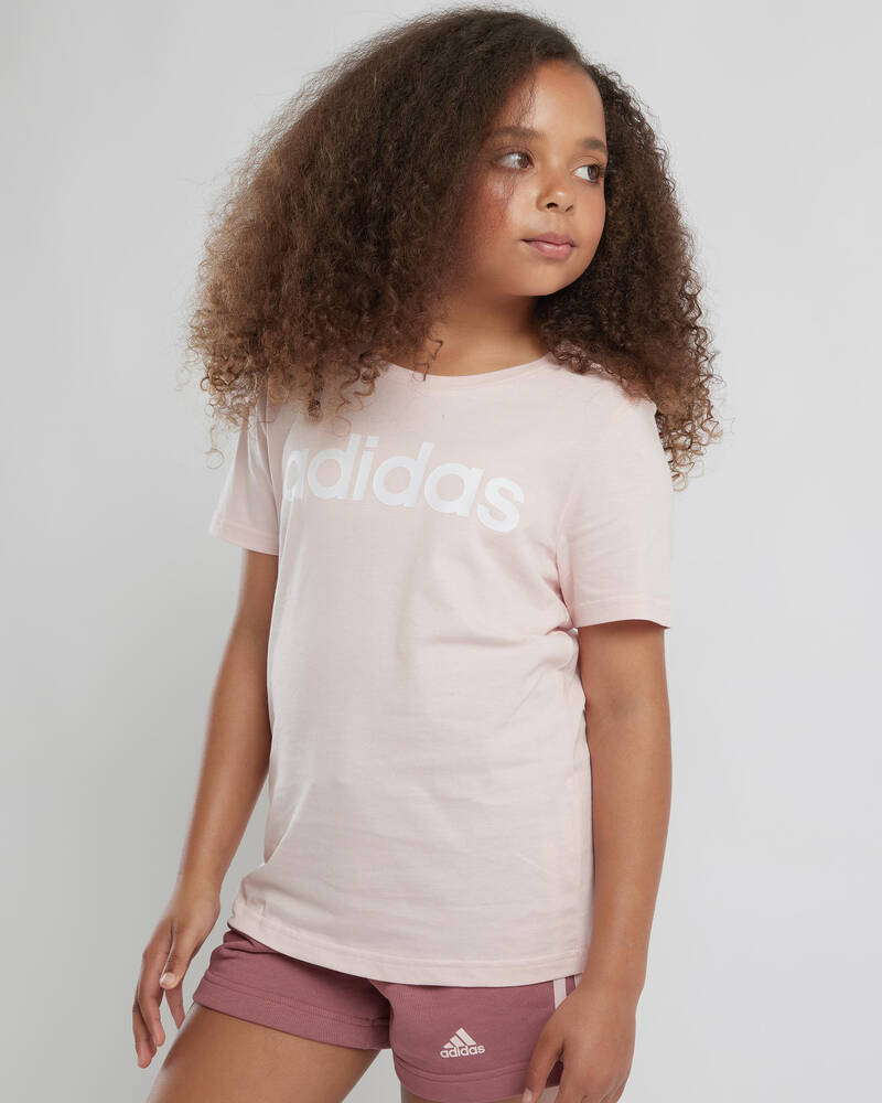 adidas Girls' Linear T-shirt for Womens