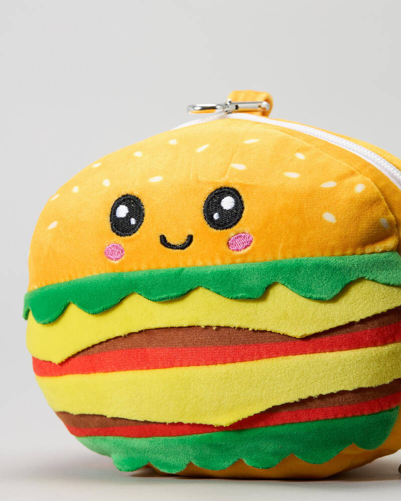 Get It Now Travel Burger Mask & Pillow for Unisex