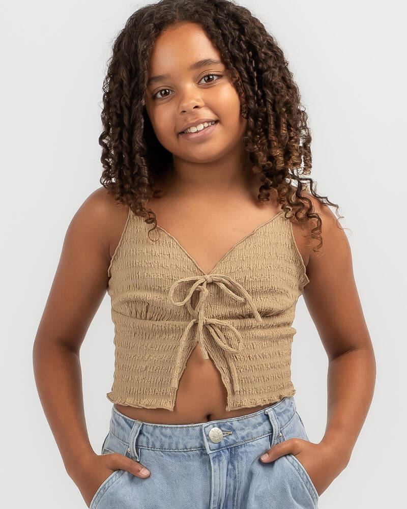Mooloola Girls' Willow Tie Up Cami for Womens