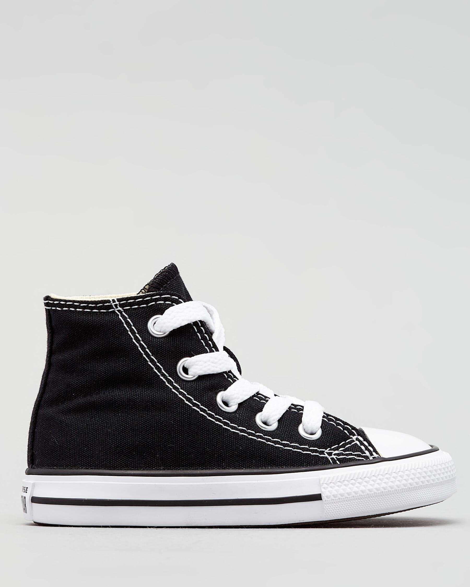 Toddler fashion black chucks