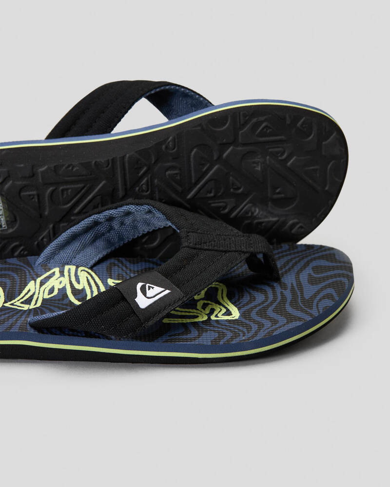 Quiksilver Boys' Molokai Layback II Youth Thongs for Mens