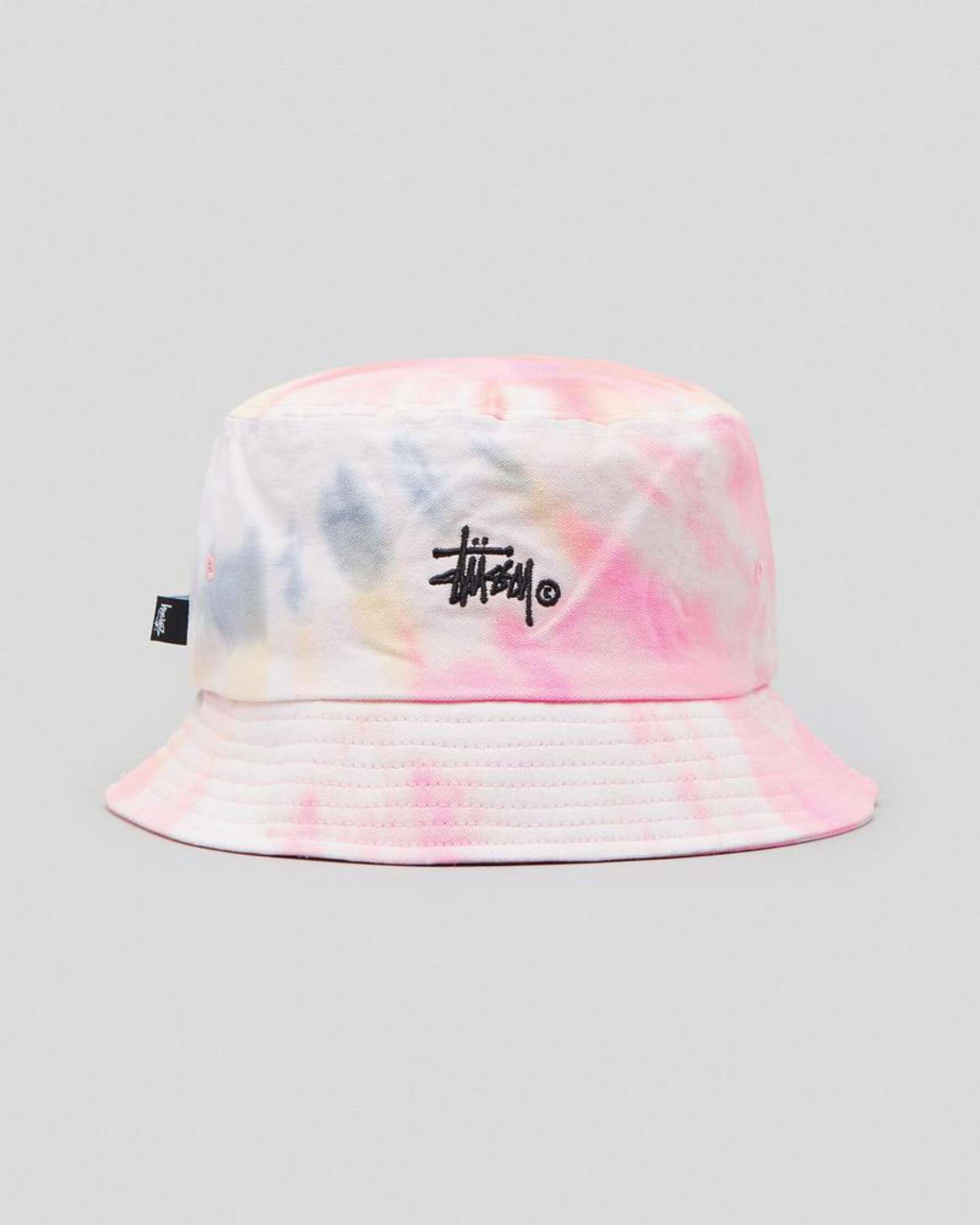 Tie dye best sale bucket hat stussy