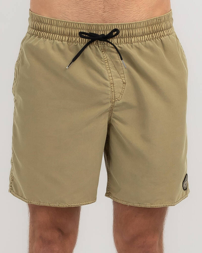 Volcom Center Trunk 17" Board Shorts for Mens