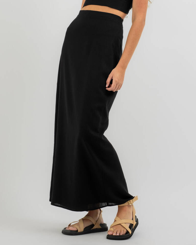 Mooloola Straddie Hawaii Maxi Skirt for Womens