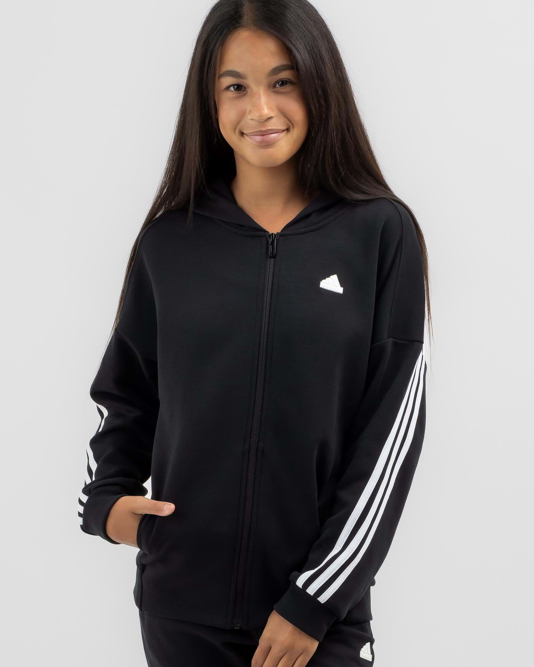 Girls adidas best sale zip up hoodie