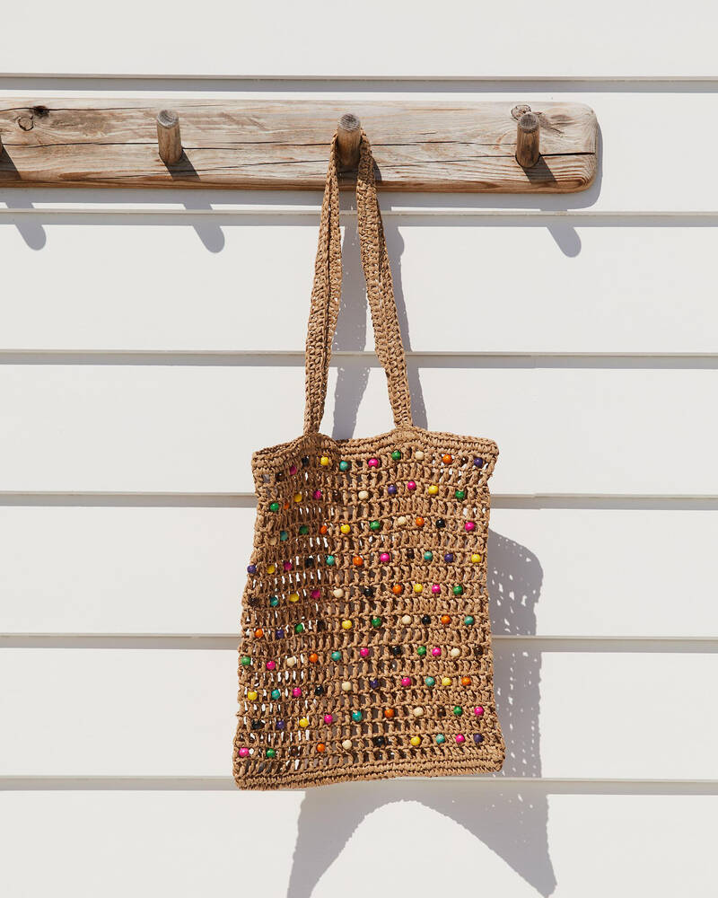 Mooloola Reef Straw Bag for Womens