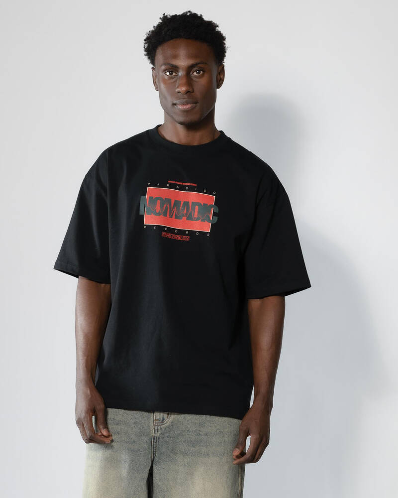 Nomadic Paradise Records Heavy Street T-Shirt for Mens