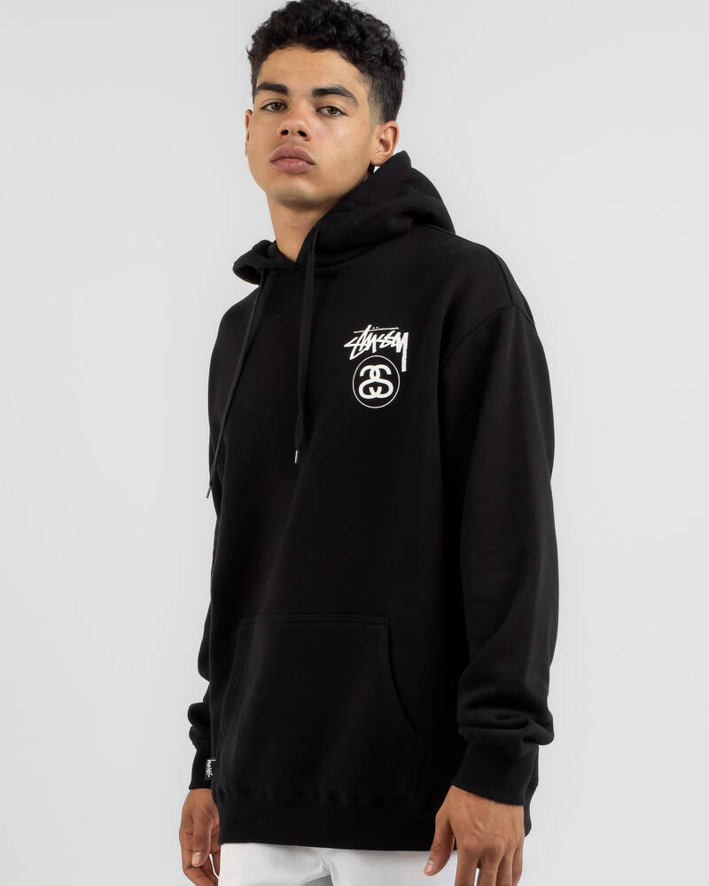 Stussy Solid Stock Link Hoodie for Mens