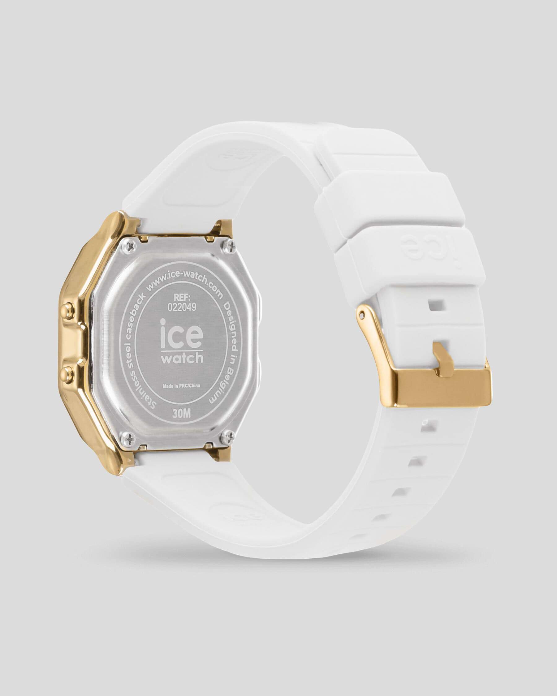 Ice watch white outlet rose gold