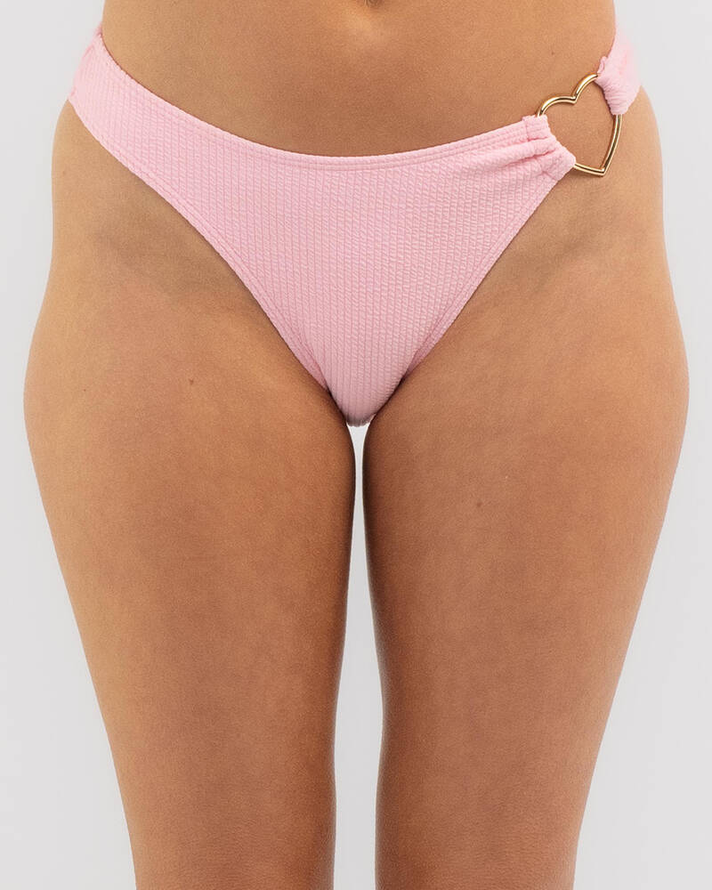 Topanga Heart High Cut Bikini Bottom for Womens
