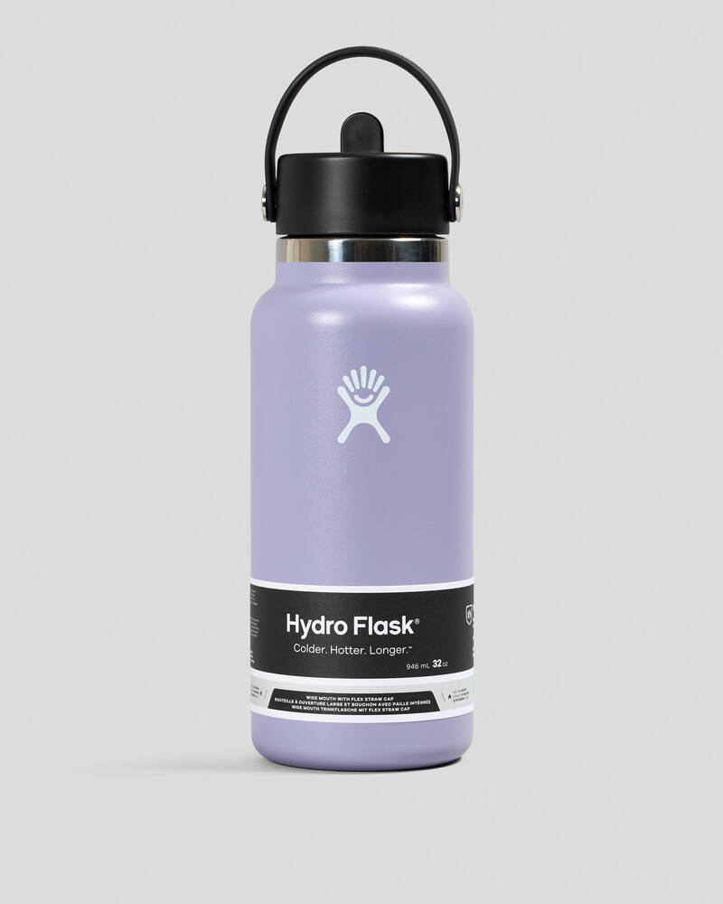 Hydro Flask 32oz Wide Mouth with Flex Straw Cap for Unisex