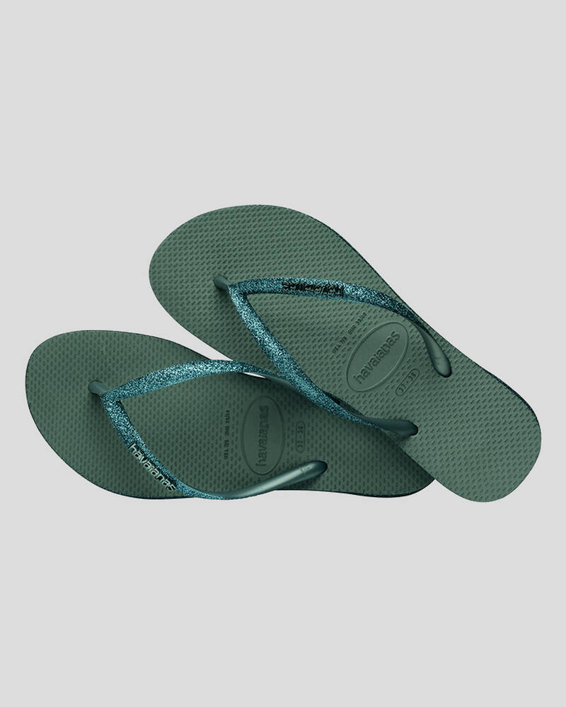 Havaianas Slim Sparkle Thongs for Womens