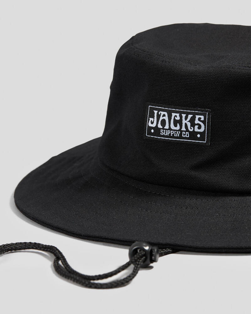 Jacks Contour Wide Brim Hat for Mens