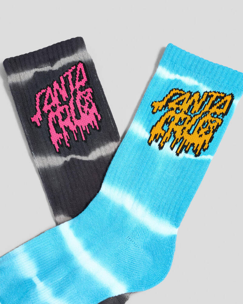 Santa Cruz Boys' Rad Crew Socks for Mens