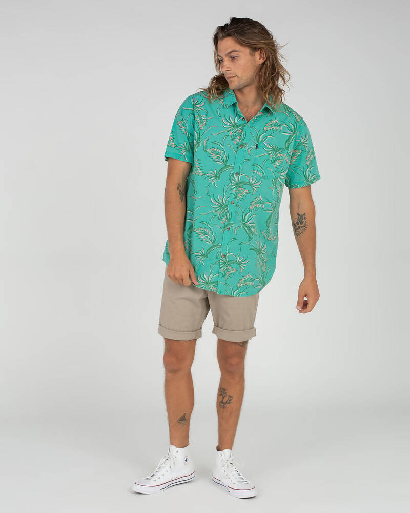 Rip Curl Spacey Short Sleeve Shirt for Mens
