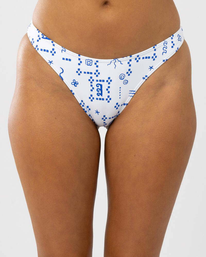 Kaiami Kourtney High Cut Bikini Bottom for Womens