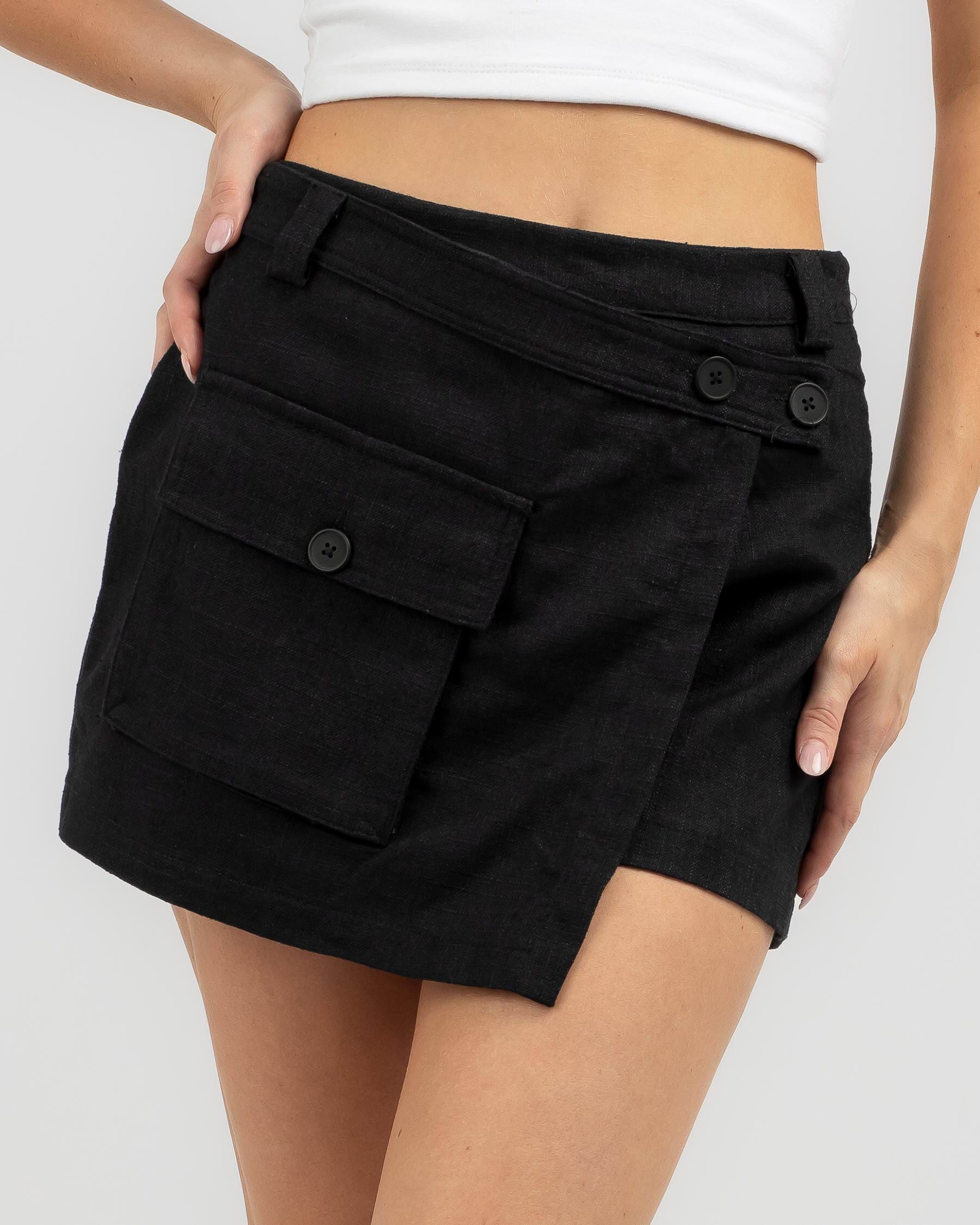 Black skort city outlet beach