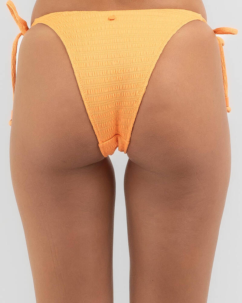 Rhythm Breeze Tie Side High Cut Bikini Bottom for Womens