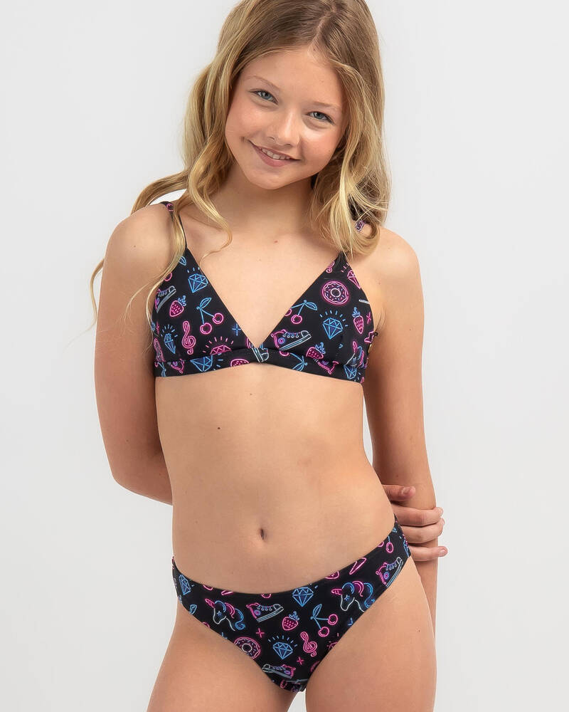 Kaiami Girls' Harajuku Triangle Bikini Set for Womens