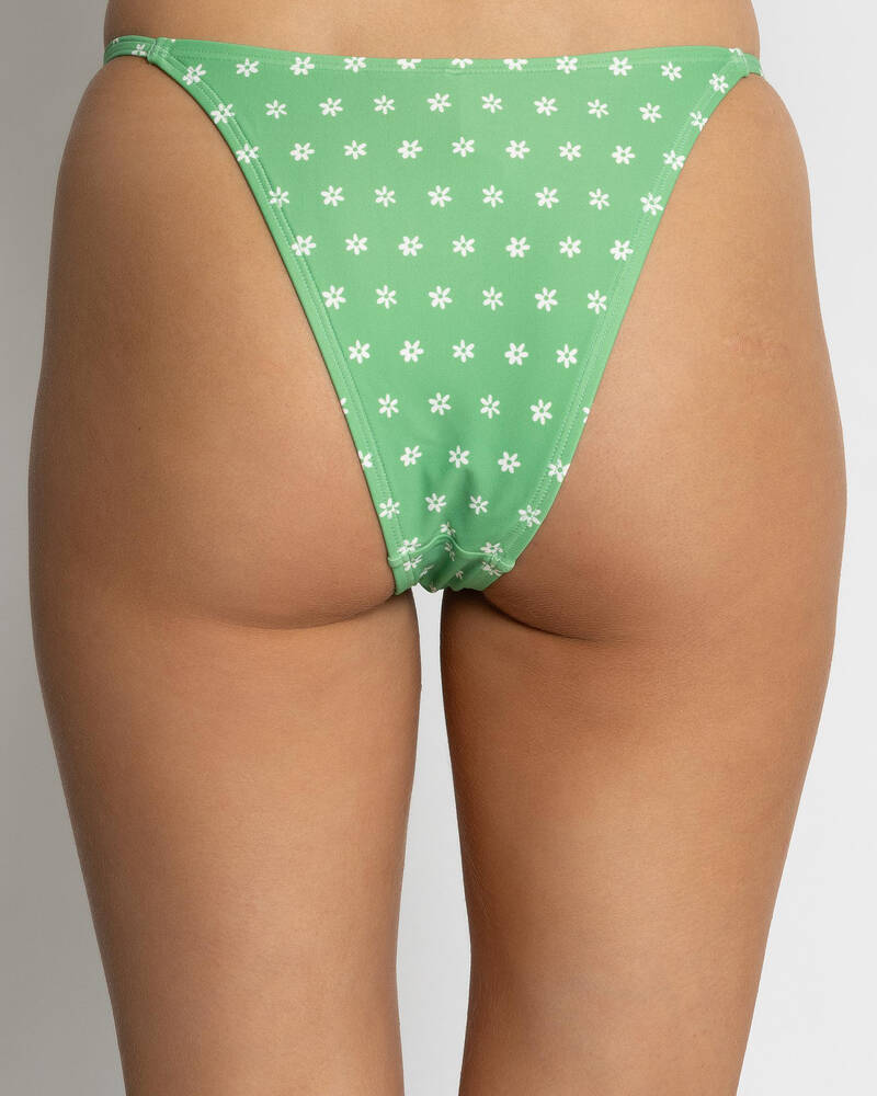 Hurley Marbella Tab Side Bikini Bottom for Womens