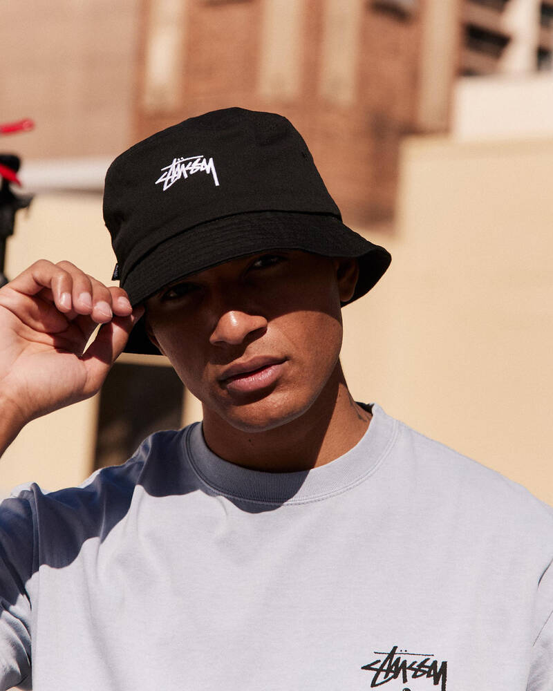 Stussy Stock Bucket Hat for Mens