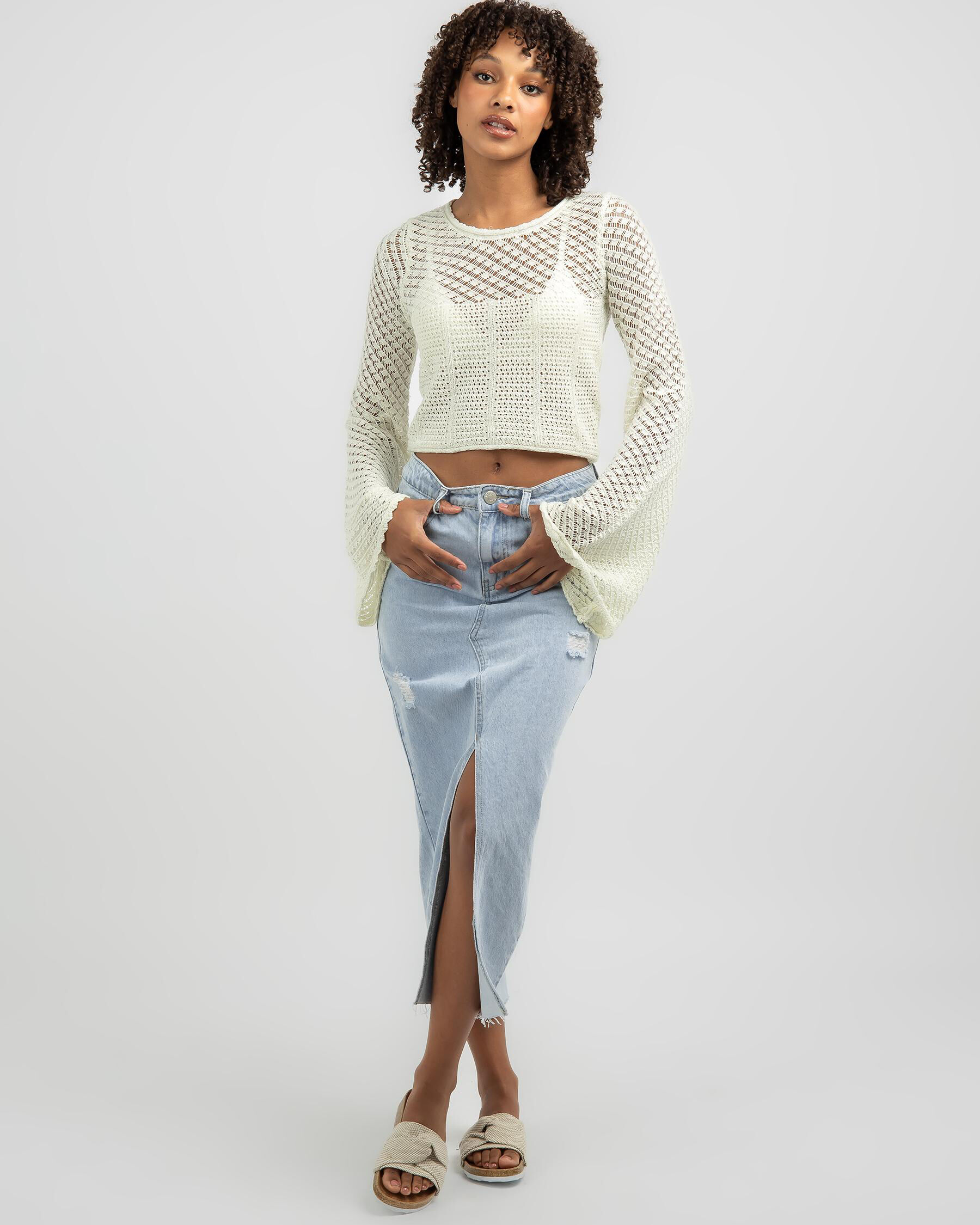 Lola store knit top