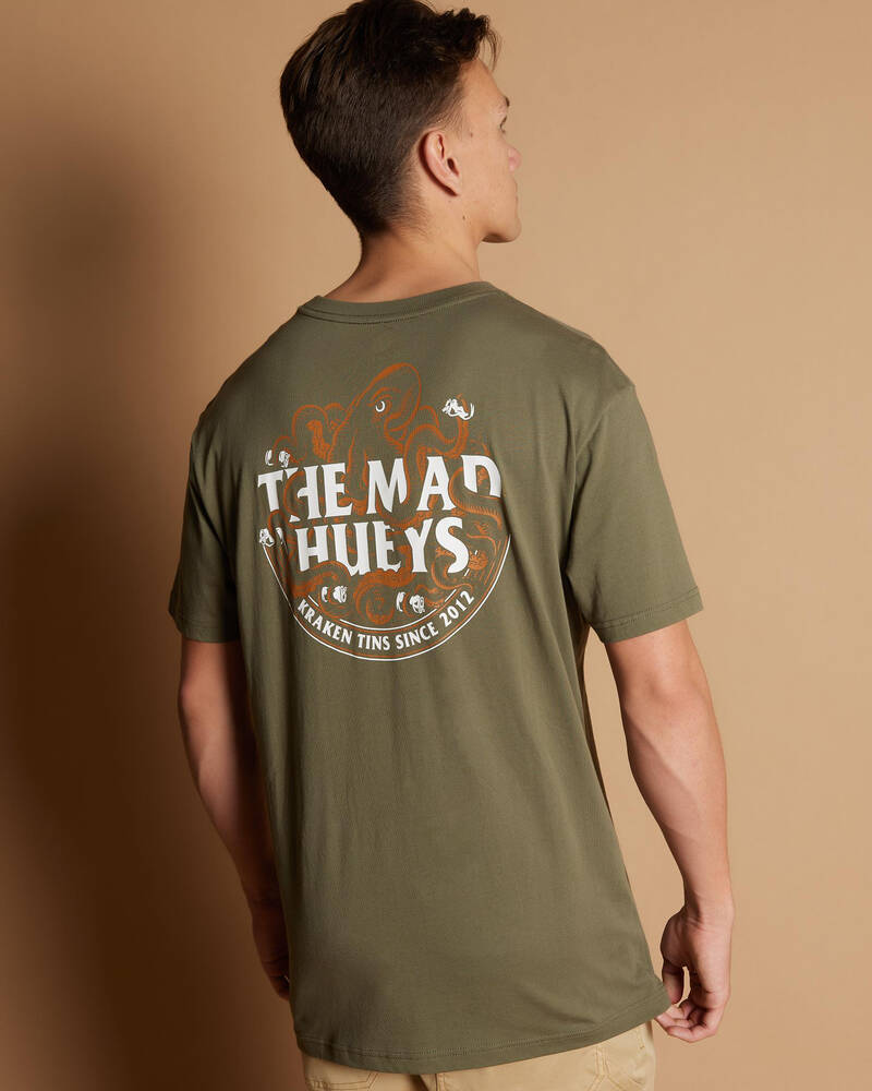 The Mad Hueys Kraken Some Tins T-Shirt for Mens