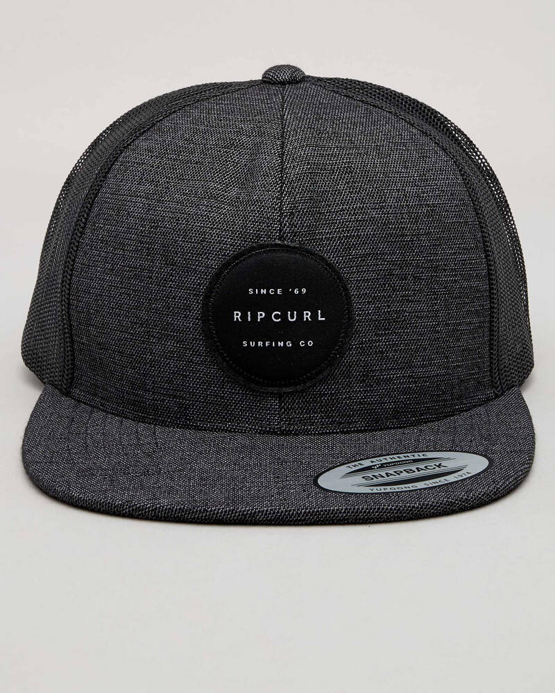 Shop Rip Curl Routine Trucker Cap In Black Fast Shipping And Easy Returns City Beach Australia 