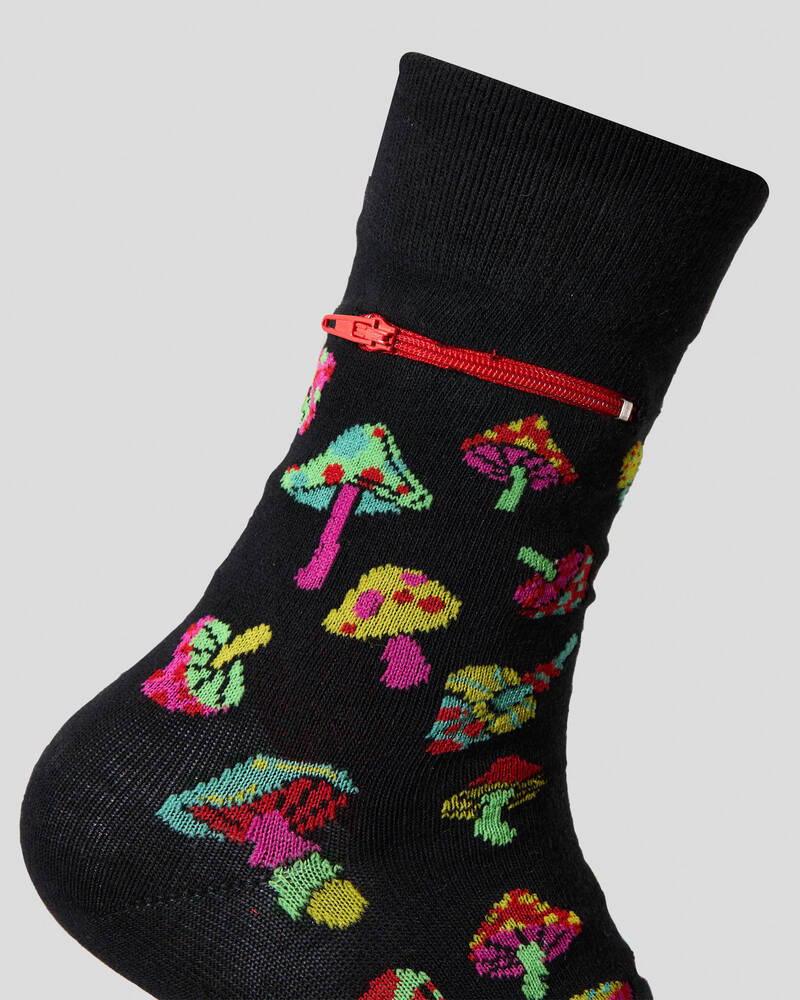 Miscellaneous Mushroom Stash Socks for Mens