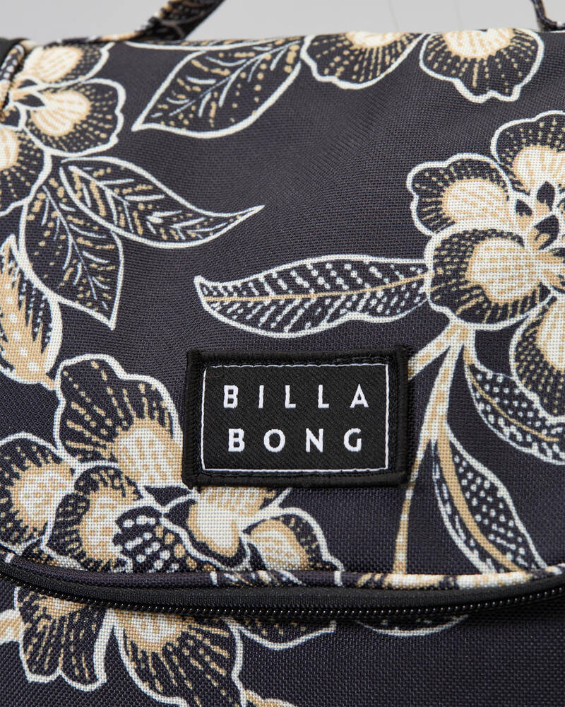 Billabong Travel Beauty Makeup Case for Womens