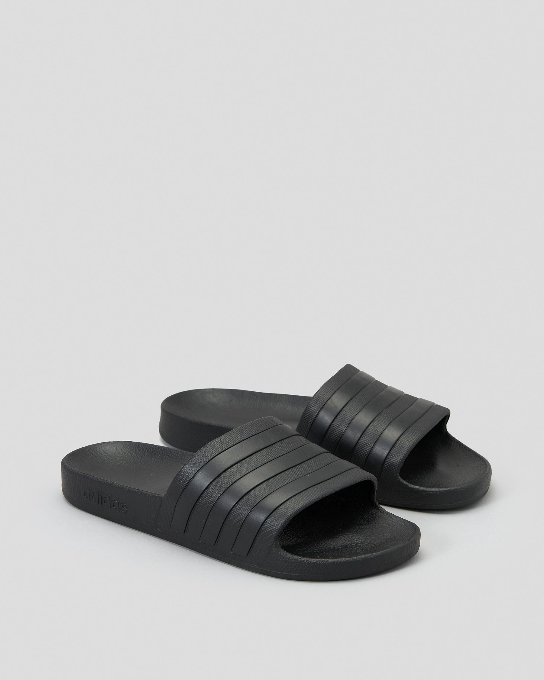 Adidas adilette aqua outlet women's slide sandals