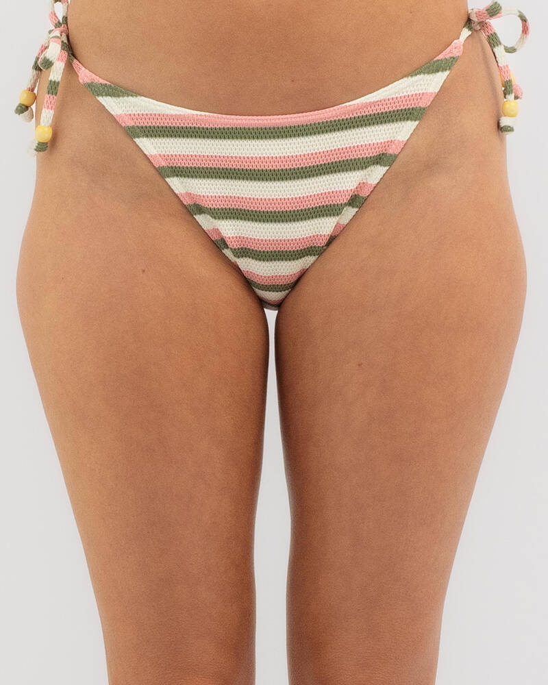 Roxy Saidia Cheeky Tie Side Bikini Bottom for Womens