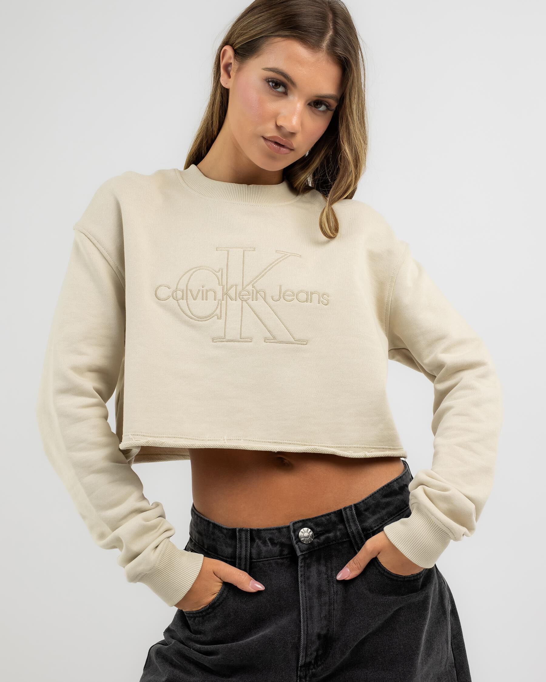 Calvin klein sweatshirt top nz