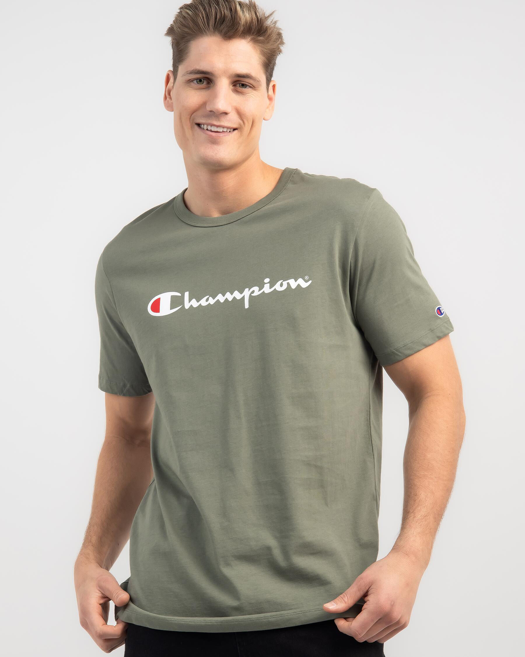 Khaki champion clearance t shirt